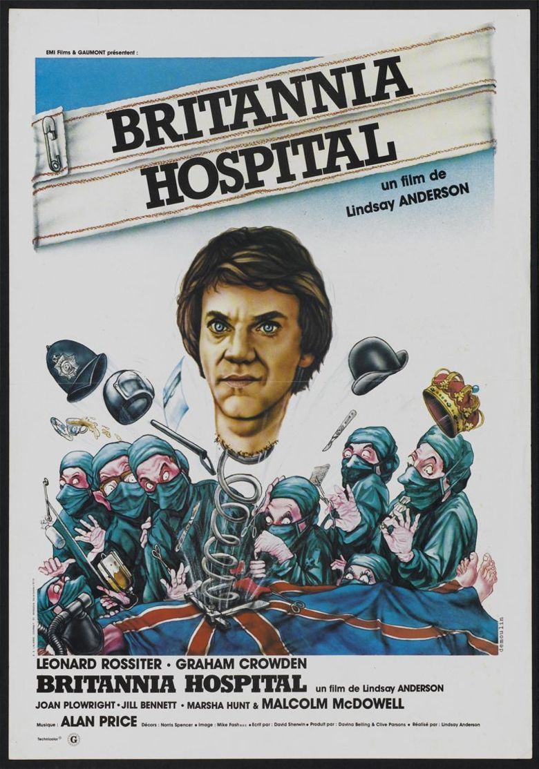 Britannia Hospital movie poster