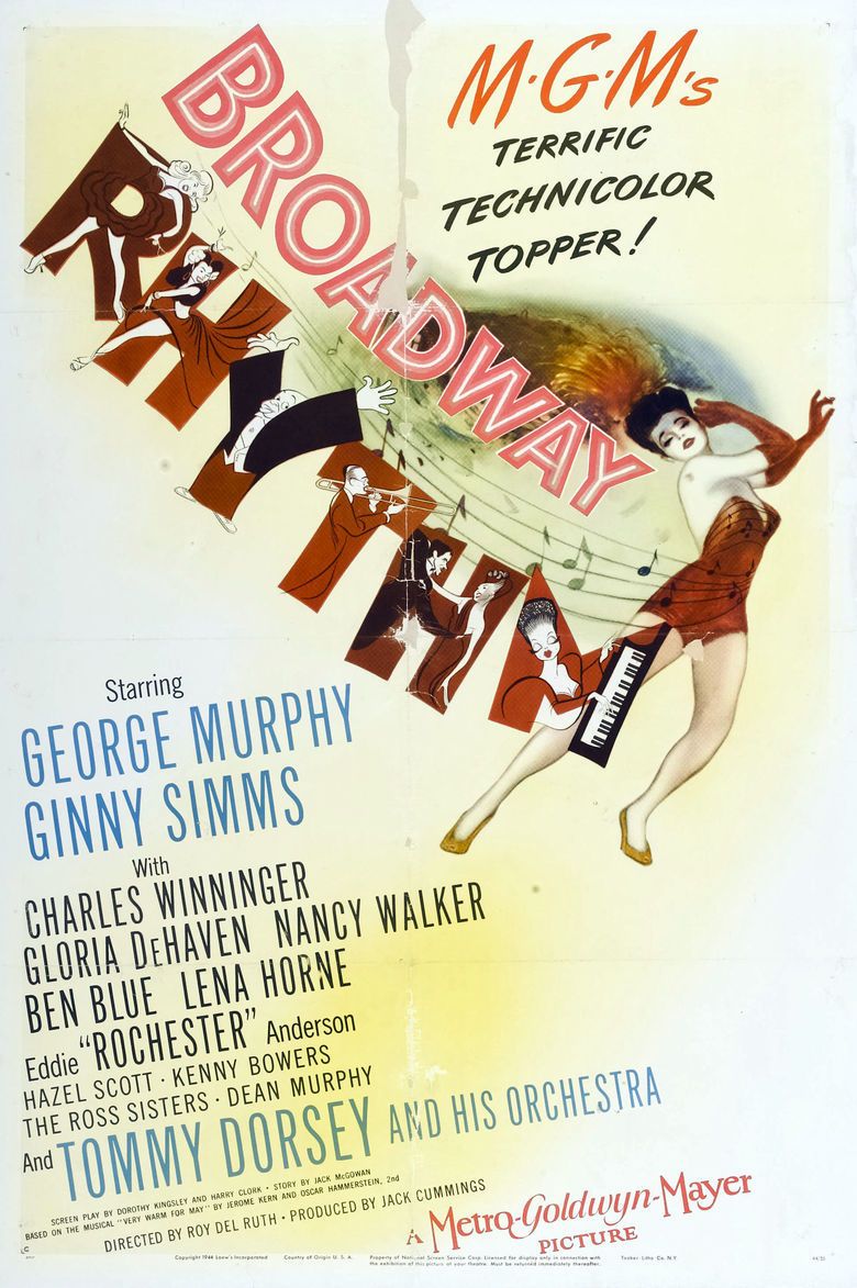 Broadway Rhythm movie poster