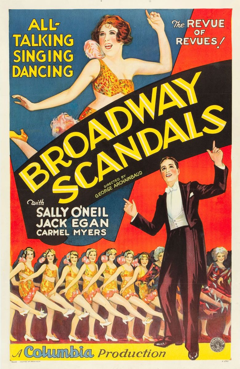 Broadway Scandals movie poster