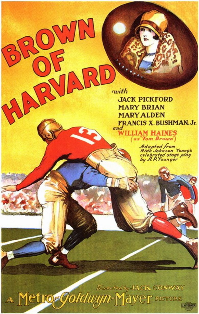 Brown of Harvard (1926 film) movie poster