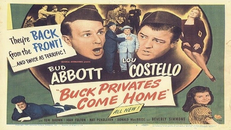 Buck Privates Come Home movie scenes