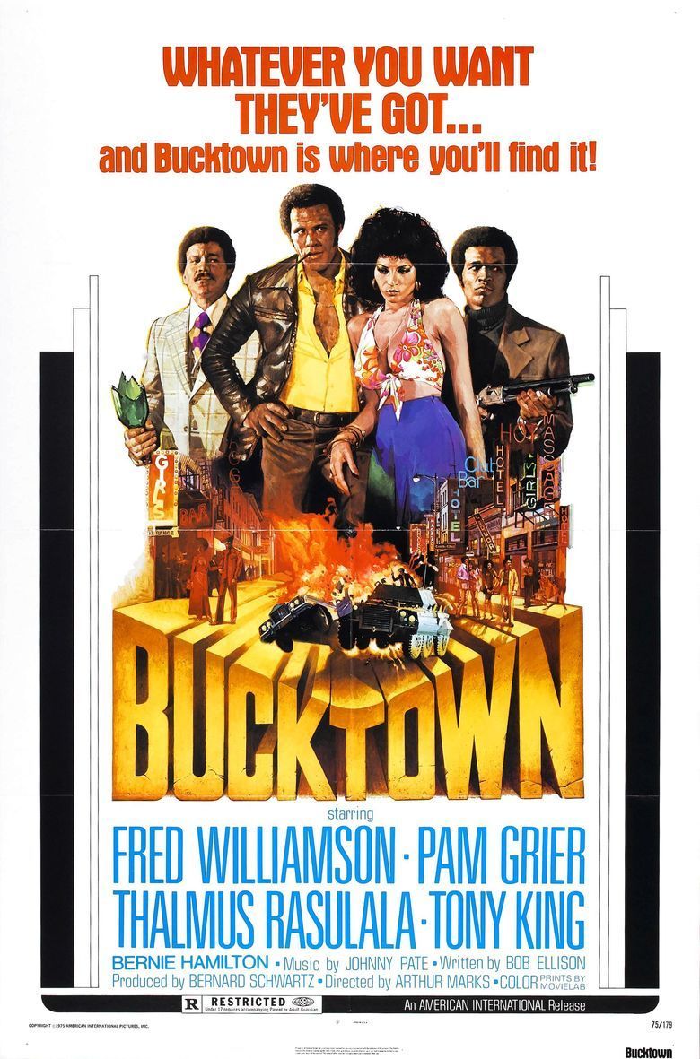 Bucktown (film) movie poster