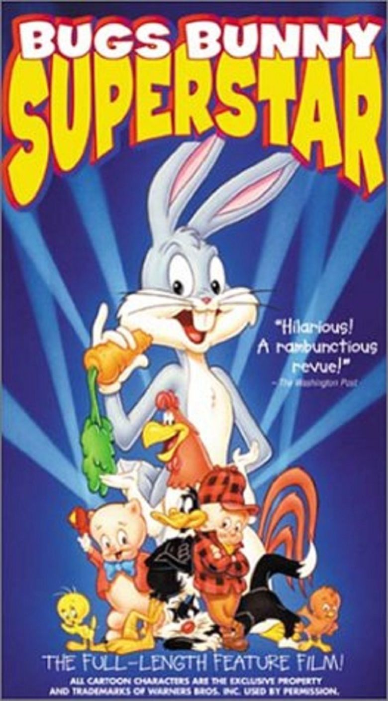 Bugs Bunny: Superstar movie poster