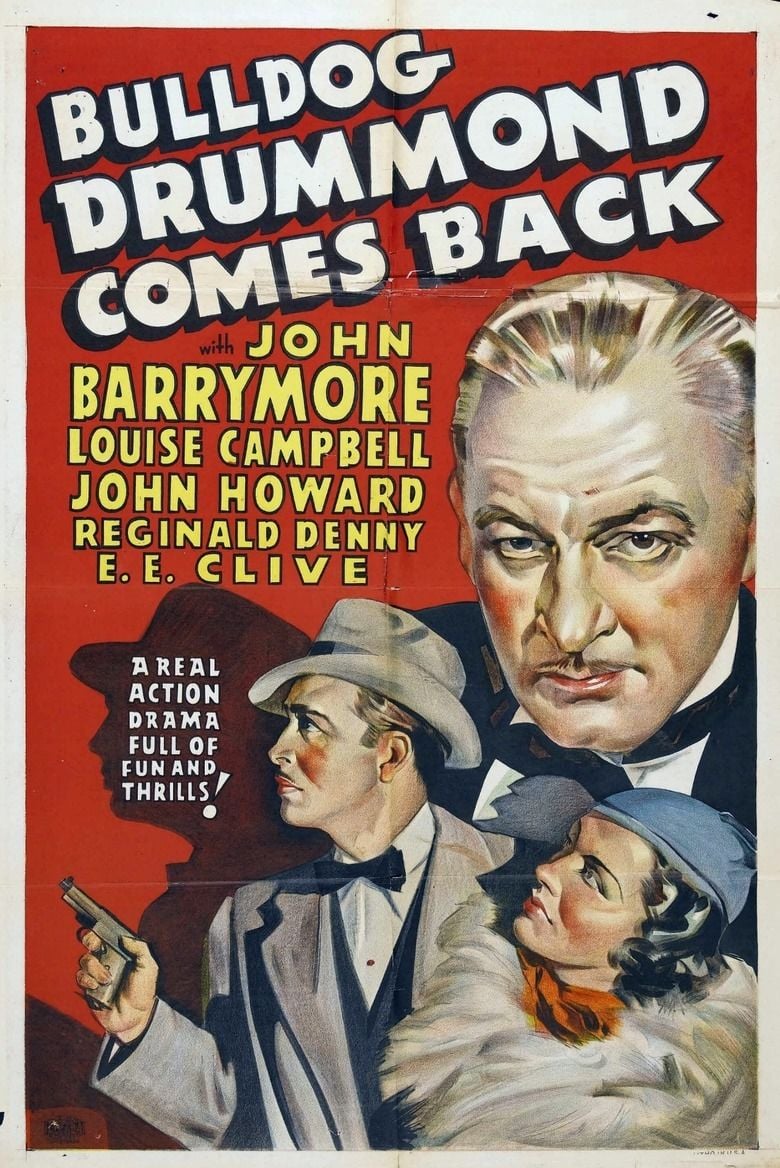 Bulldog Drummond Comes Back movie poster