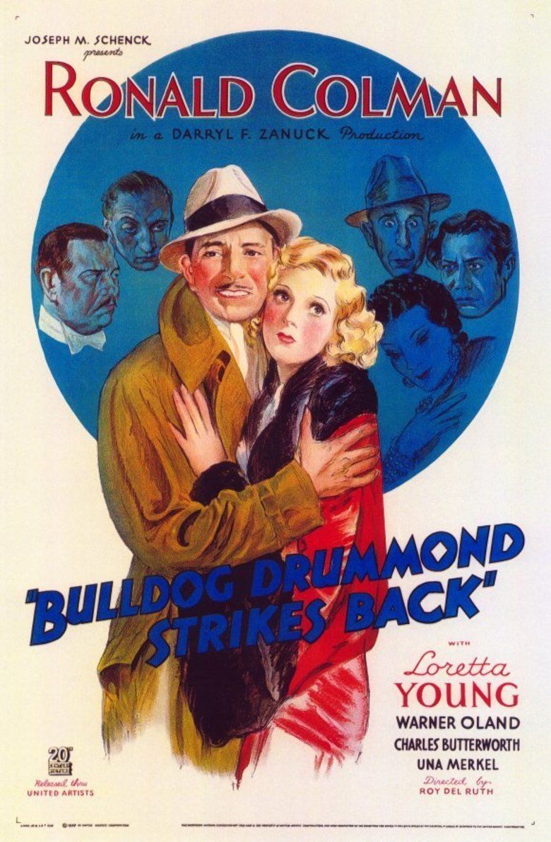 Bulldog Drummond Strikes Back movie poster