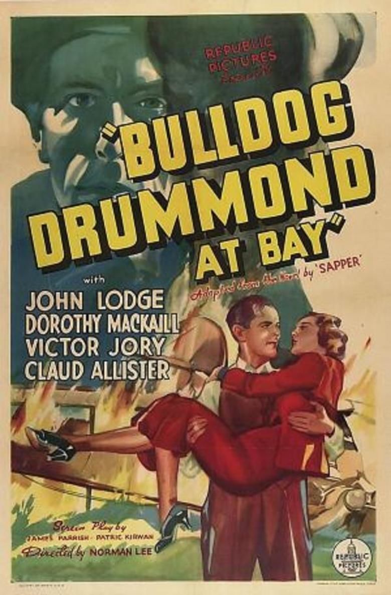 Bulldog Drummond at Bay (1937 film) movie poster