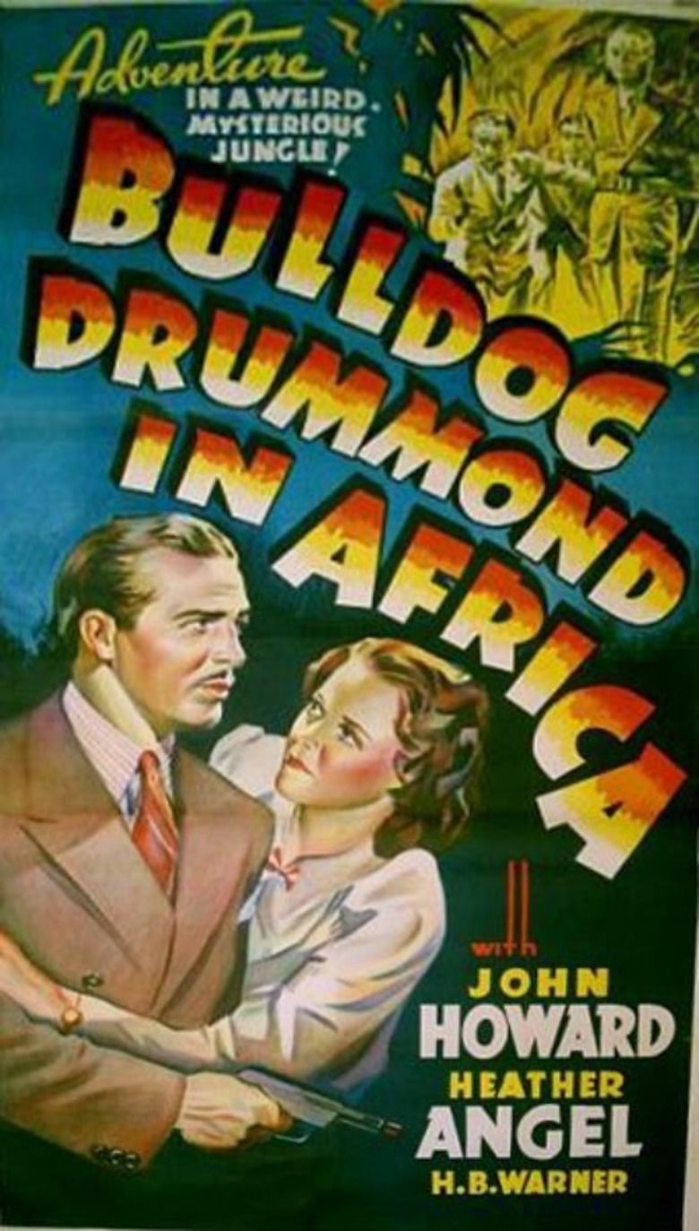 Bulldog Drummond in Africa movie poster