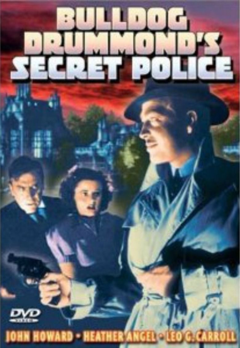 Bulldog Drummonds Secret Police movie poster