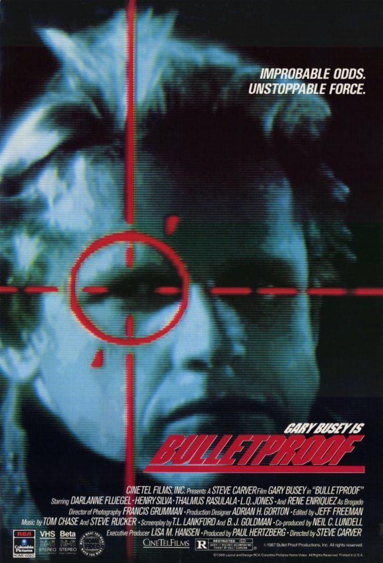 Bulletproof (1988 film) movie poster