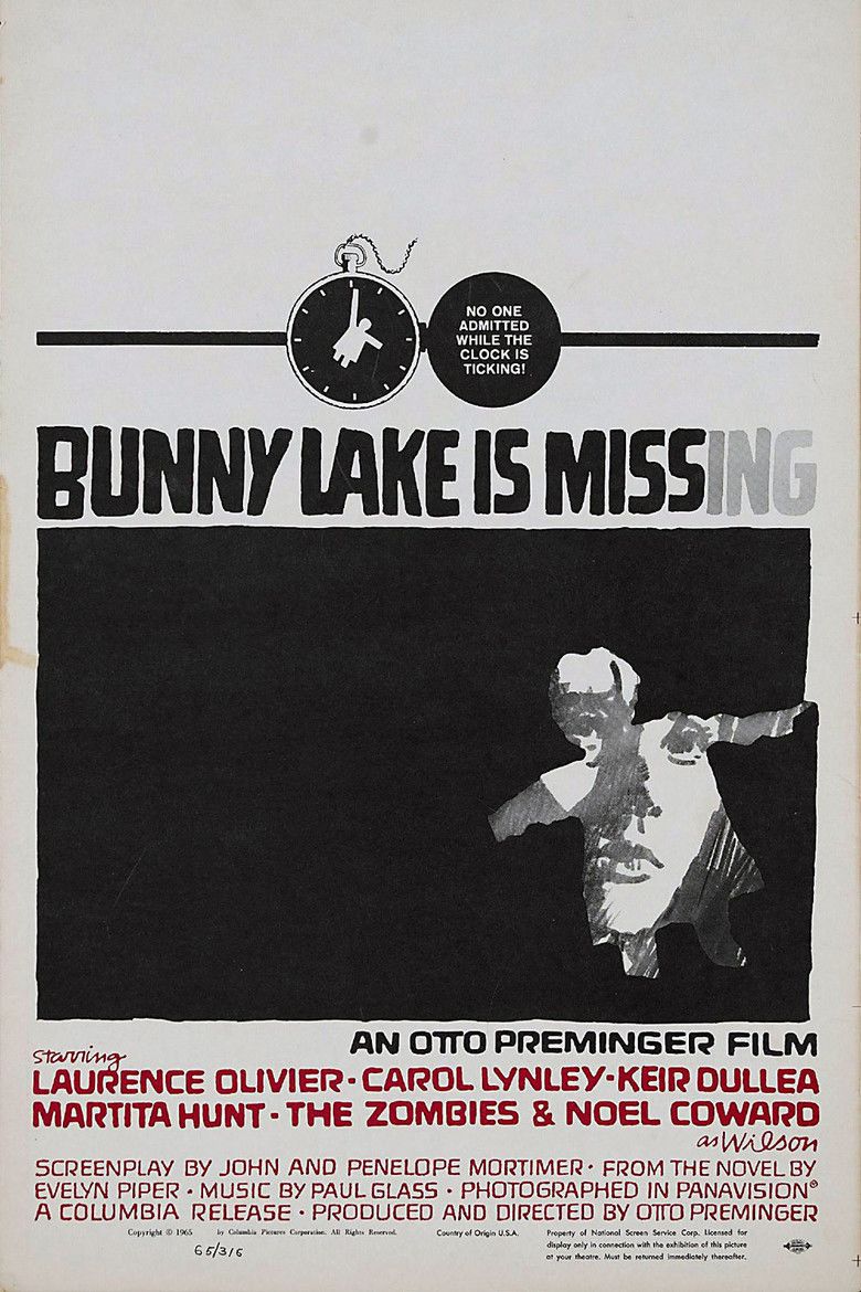 Bunny Lake Is Missing movie poster