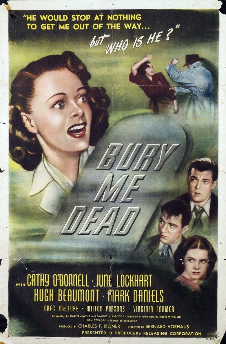 Bury Me Dead movie poster