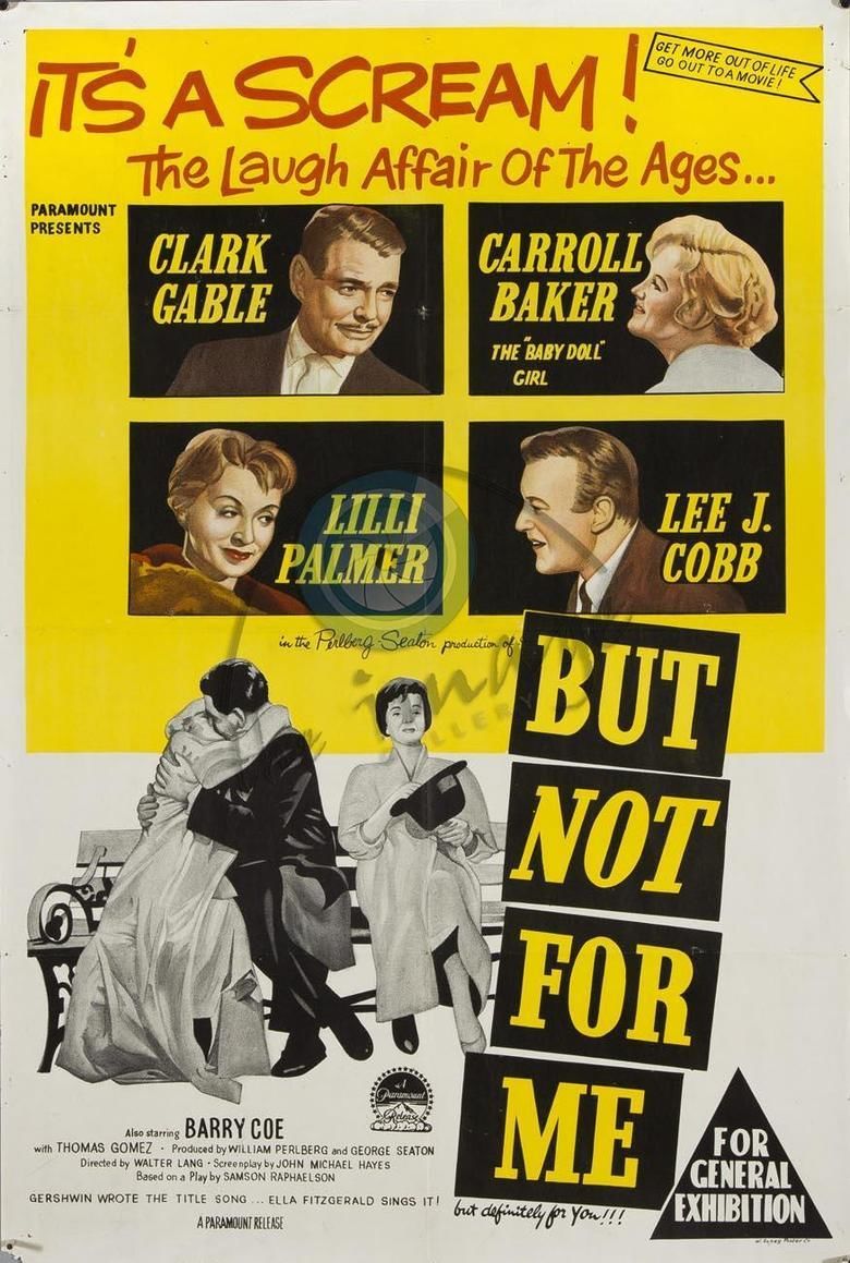 But Not for Me (film) movie poster