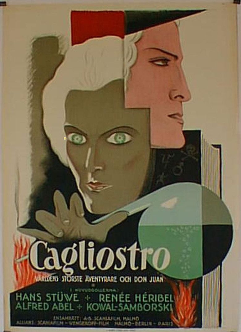 Cagliostro (1929 film) movie poster