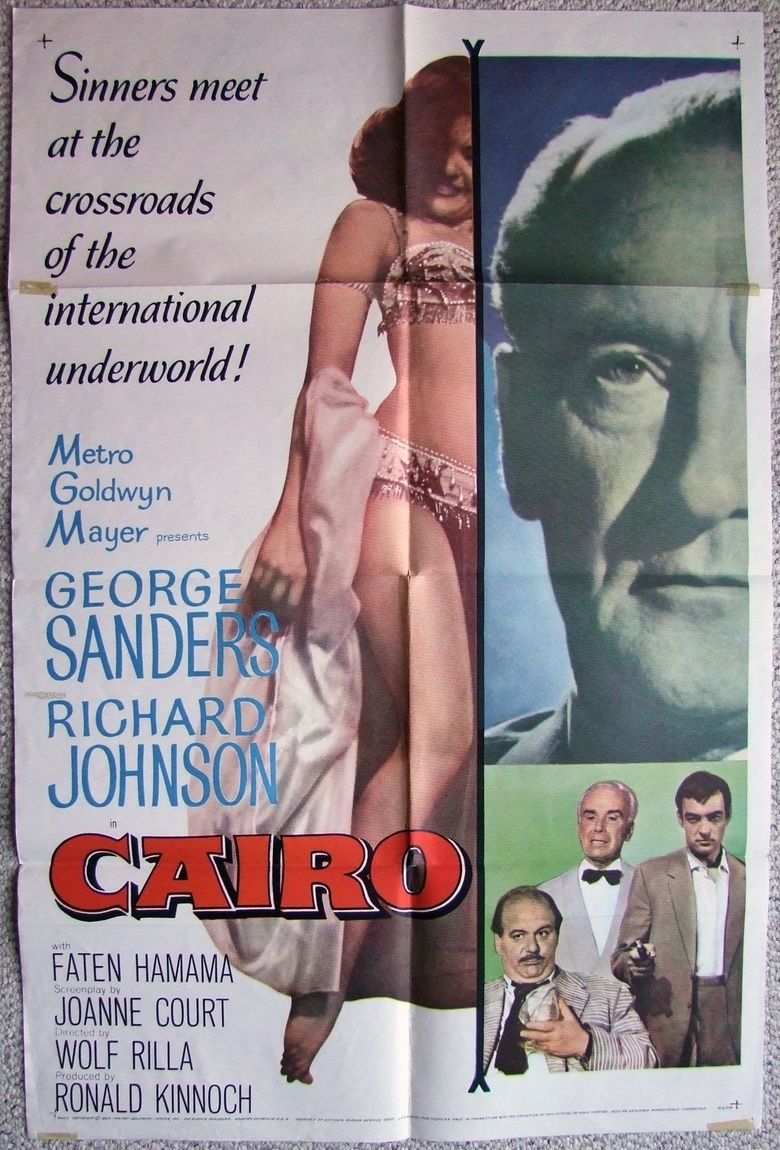 Cairo (1963 film) movie poster