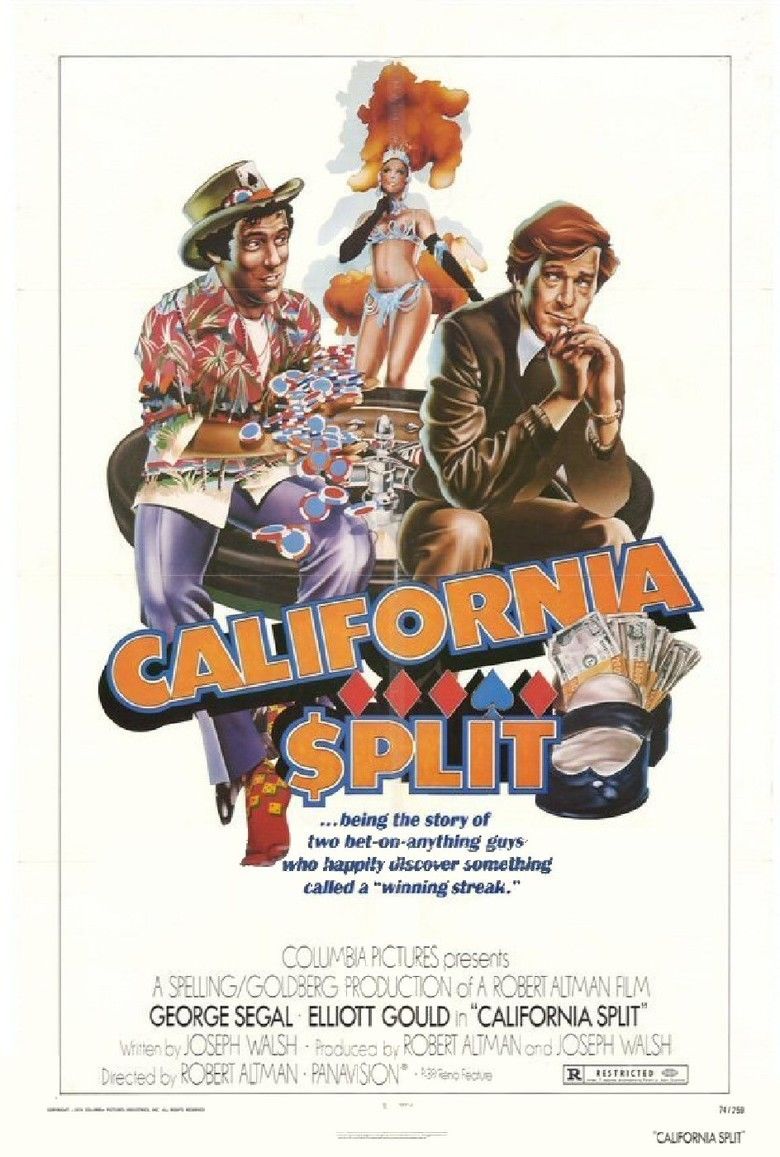 California Split movie poster
