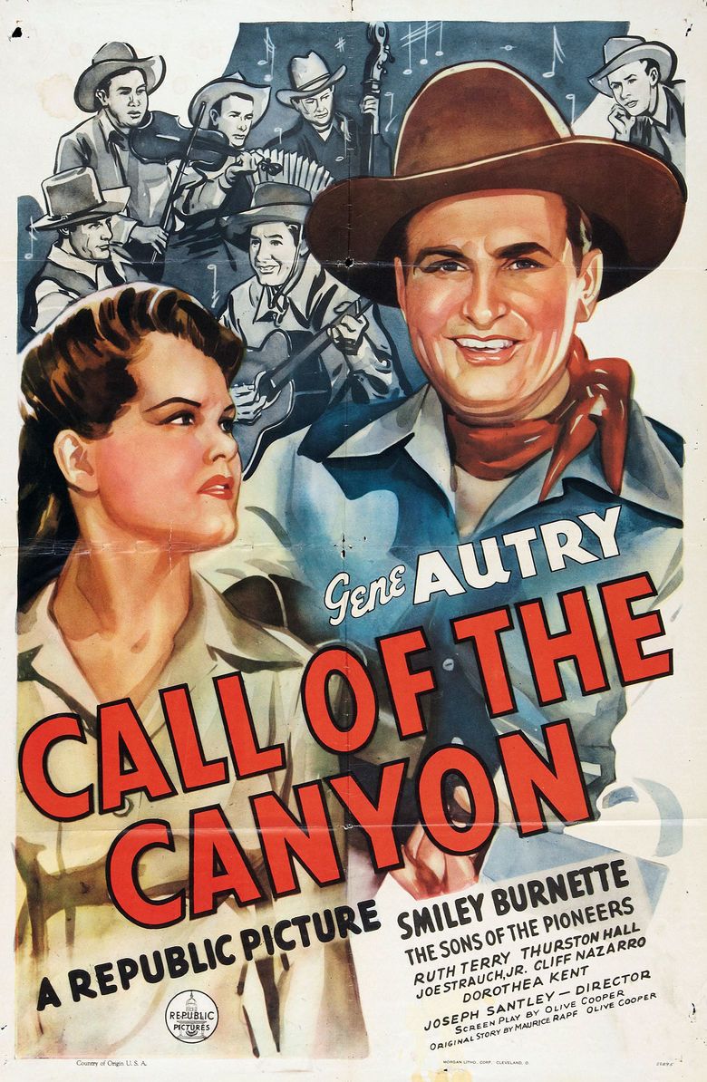 Call of the Canyon movie poster