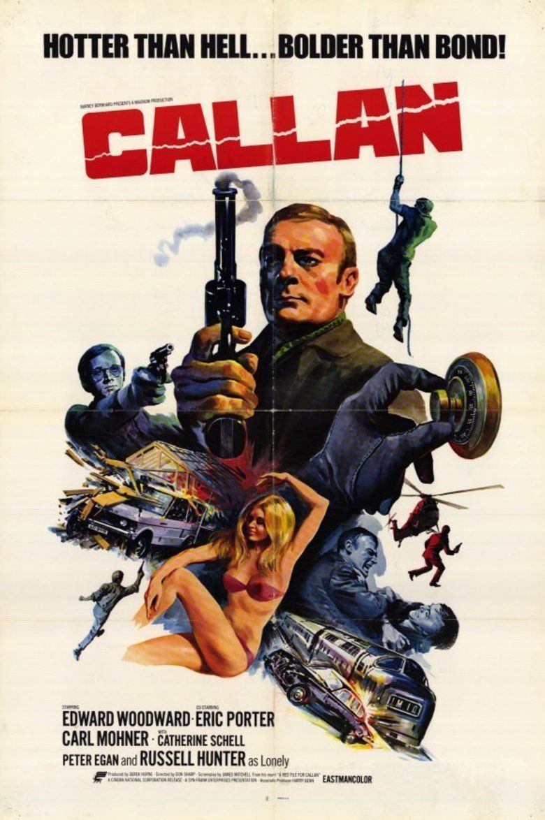 Callan (film) movie poster