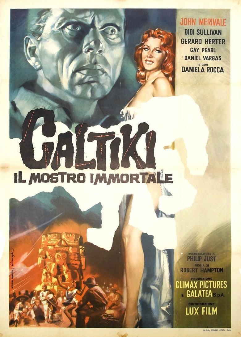 Caltiki The Immortal Monster movie poster