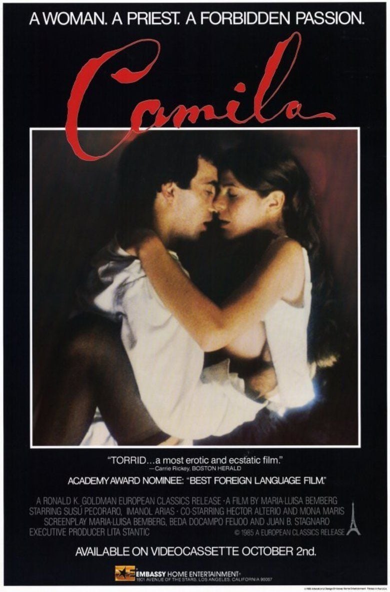 Camila (film) movie poster