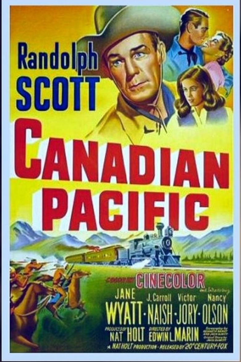 Canadian Pacific (film) movie poster