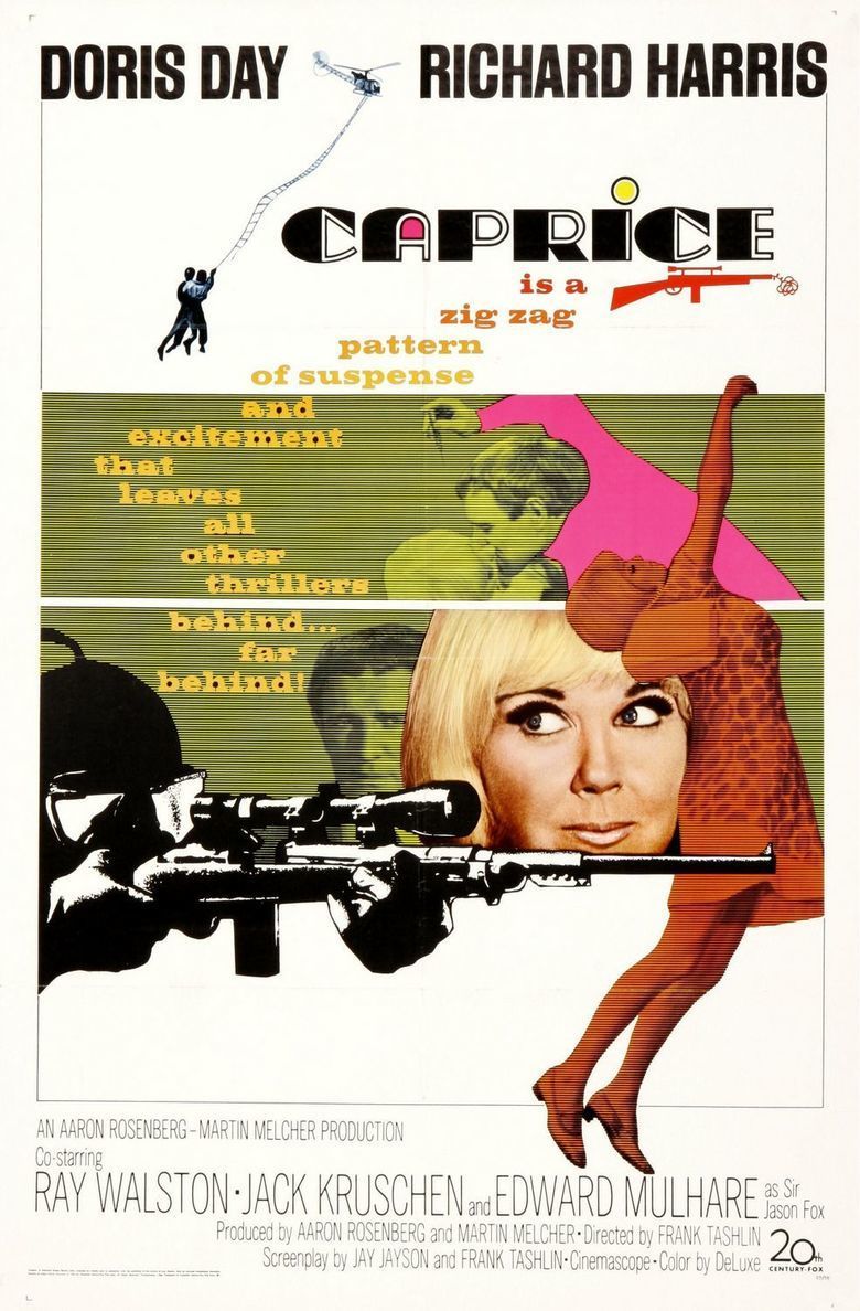 Caprice (1967 film) movie poster