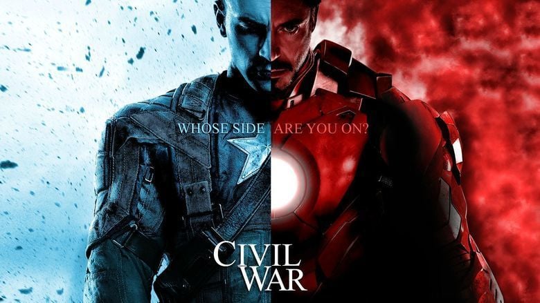 Captain America: Civil War movie scenes