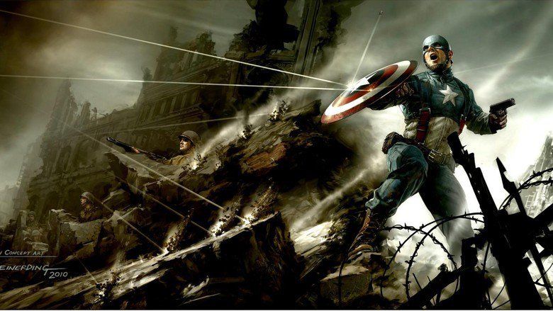 Captain America: The First Avenger movie scenes