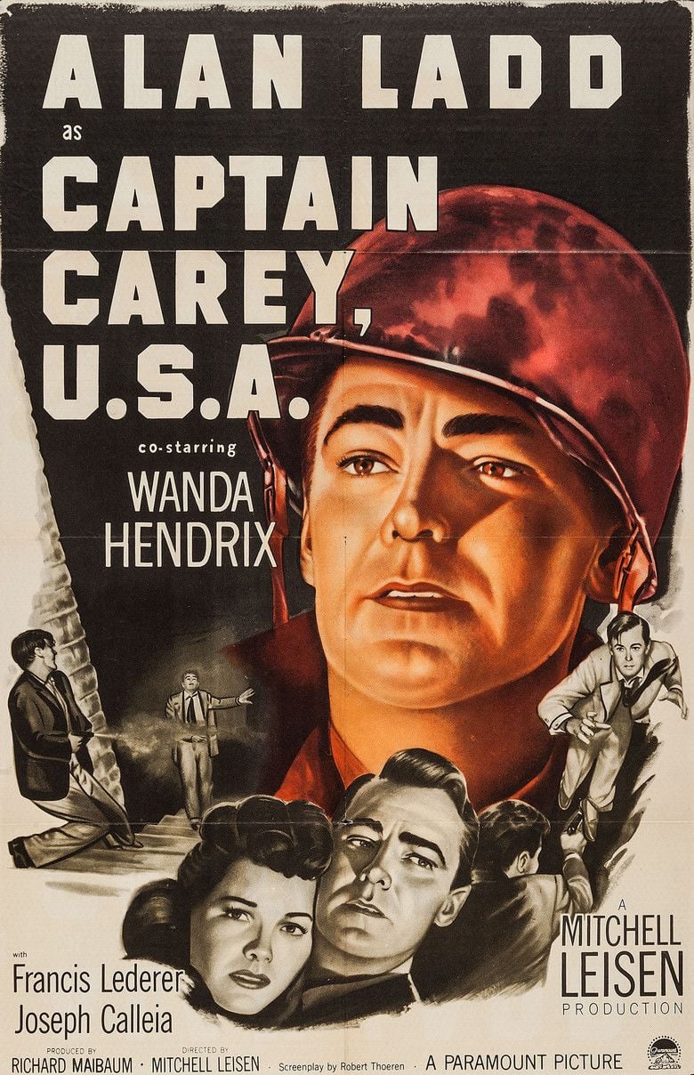 Captain Carey, USA movie poster