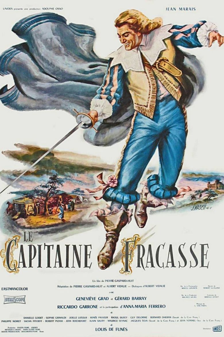 Captain Fracasse movie poster