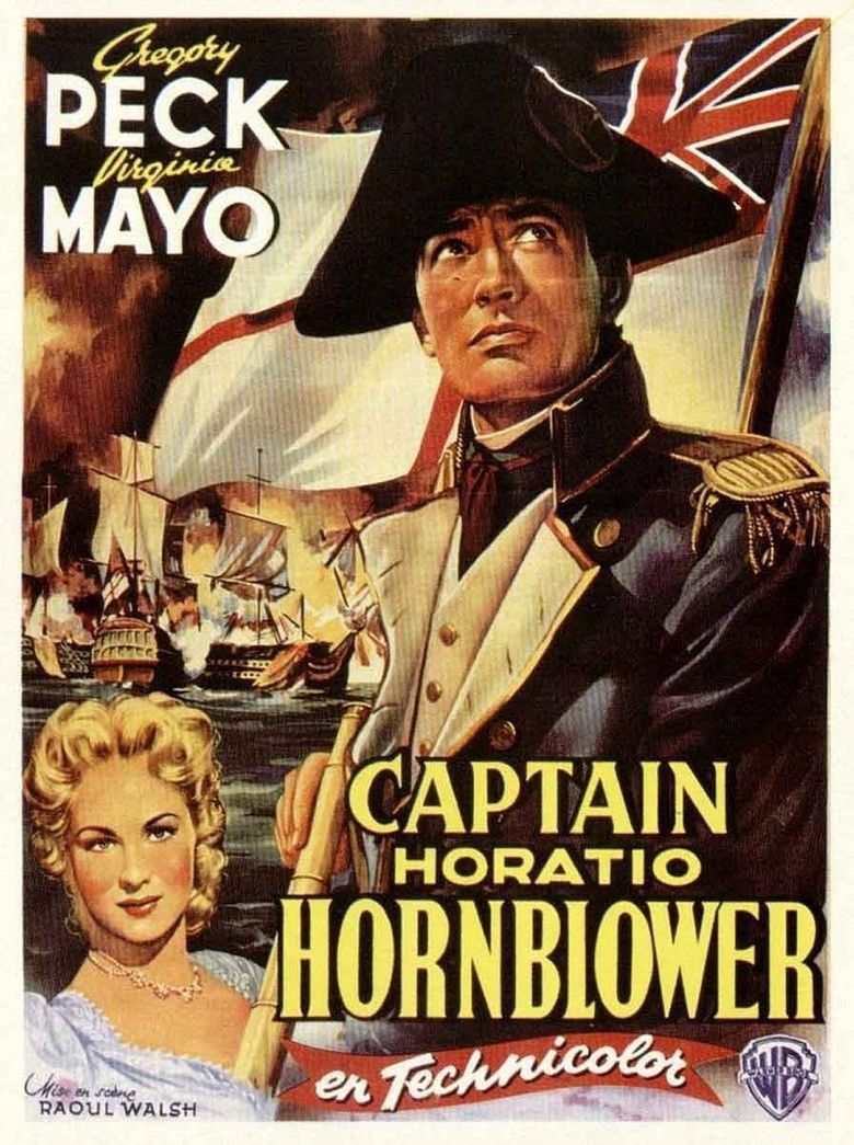 Captain Horatio Hornblower RN movie poster