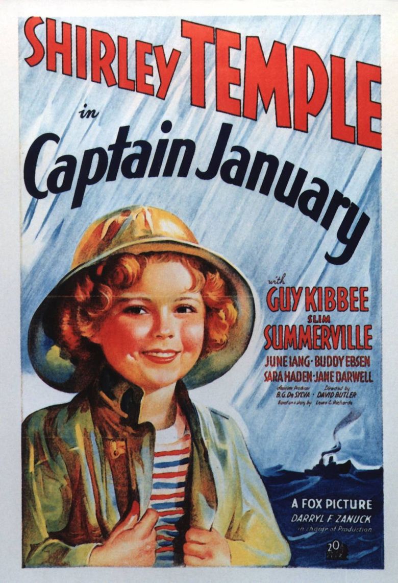 Captain January (1936 film) movie poster