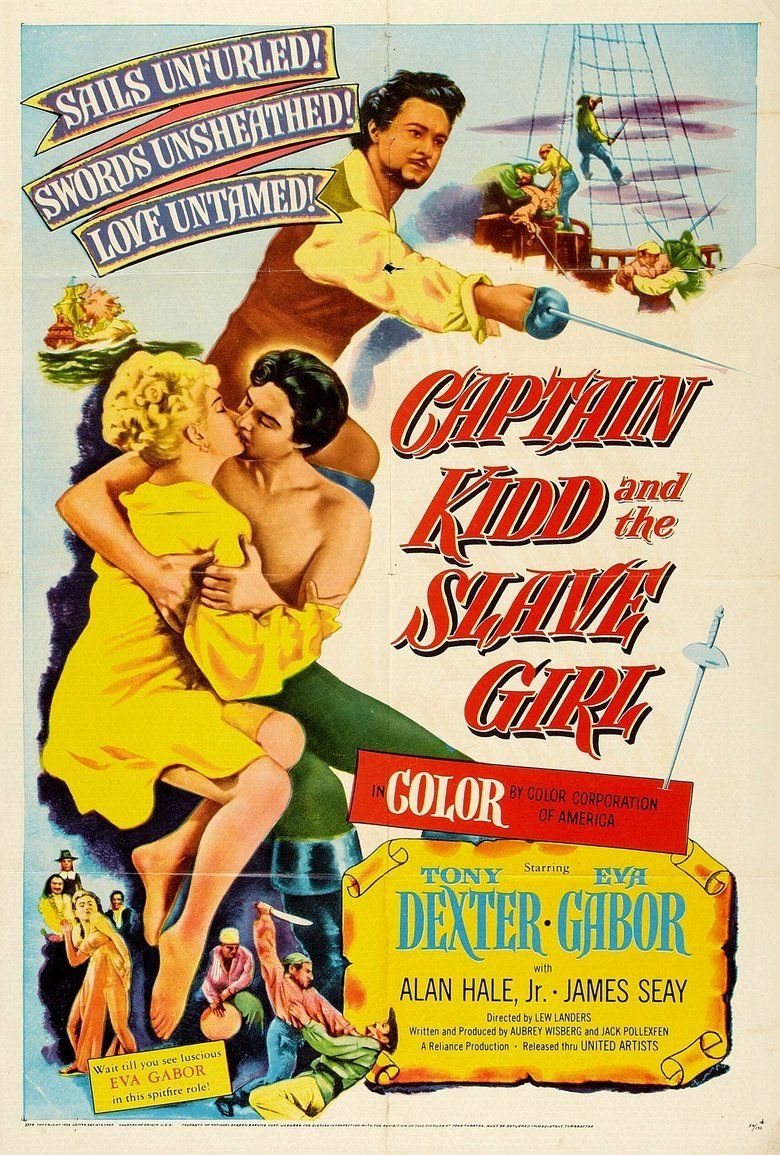 Captain Kidd and the Slave Girl movie poster