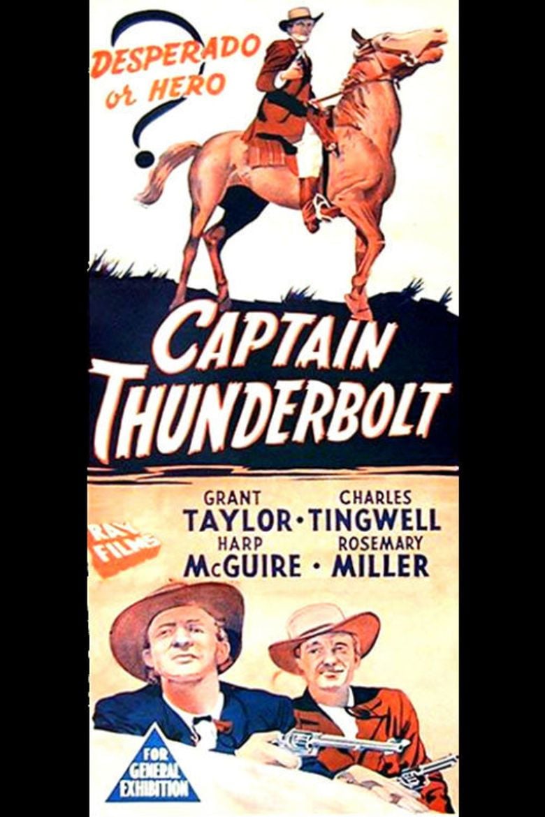 Captain Thunderbolt (film) movie poster