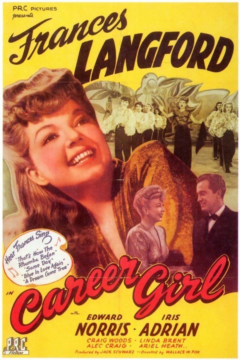 Career Girl (1944 film) movie poster