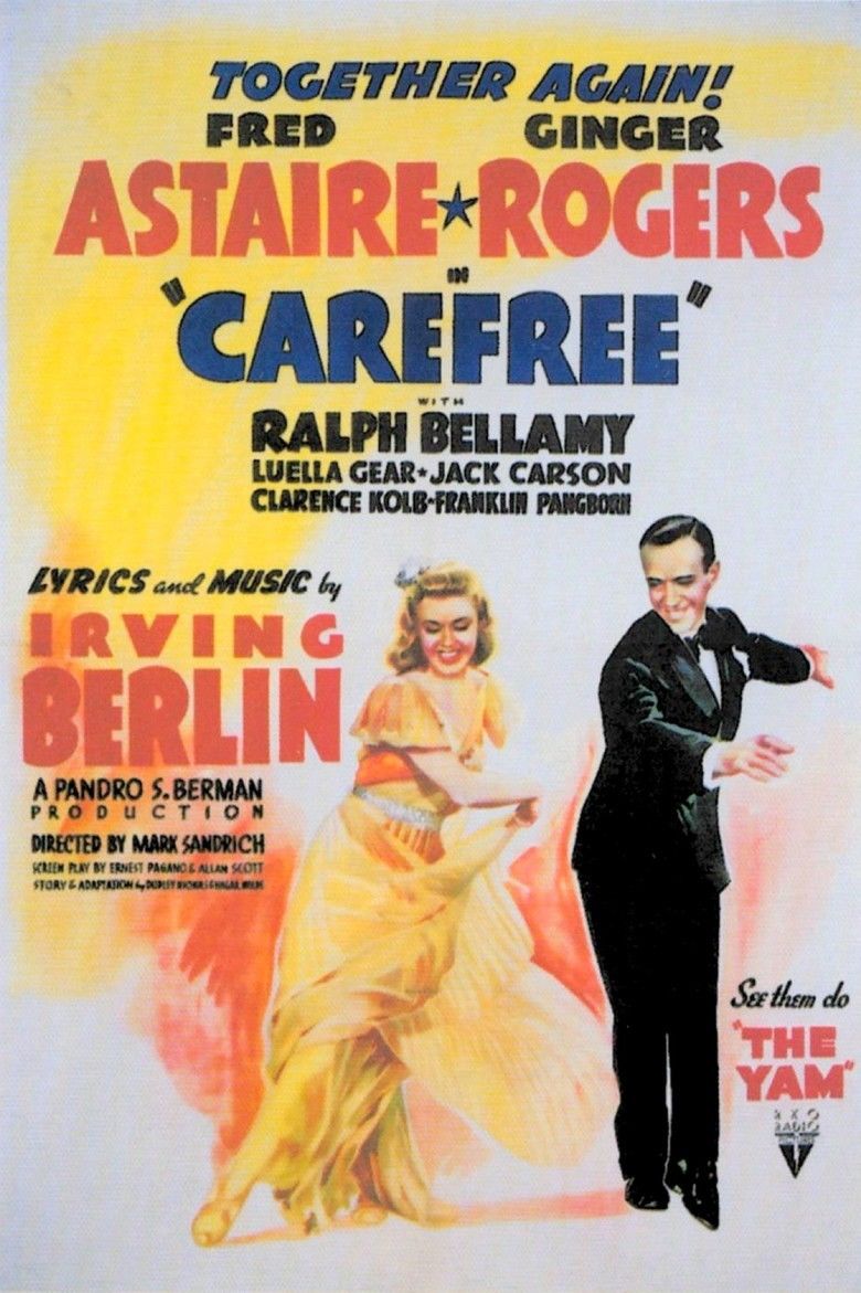 Carefree (film) movie poster