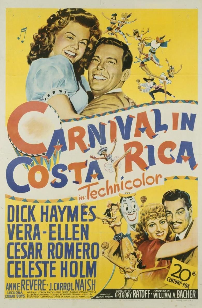 Carnival in Costa Rica movie poster
