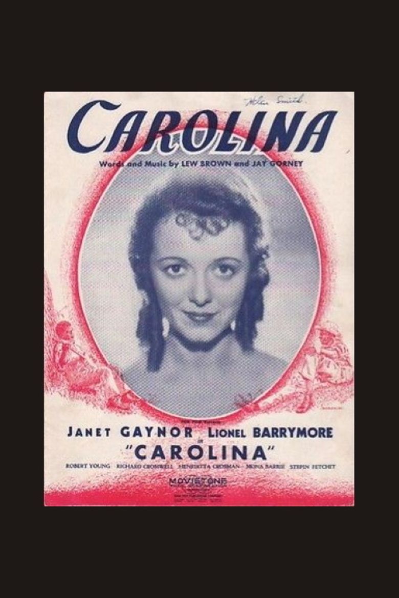 Carolina (1934 film) movie poster