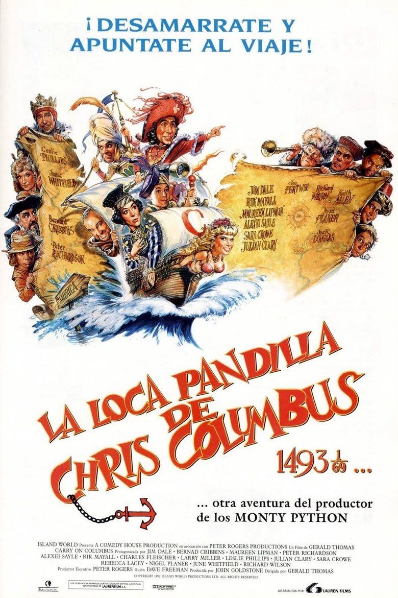 Carry On Columbus movie poster