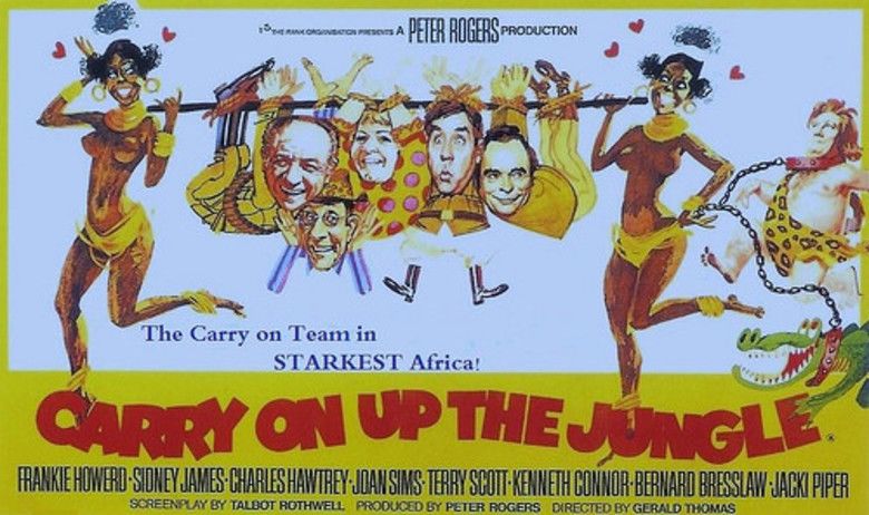 Carry On Up the Jungle movie scenes