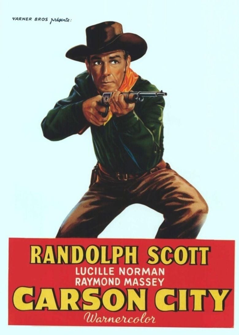 Carson City (film) movie poster
