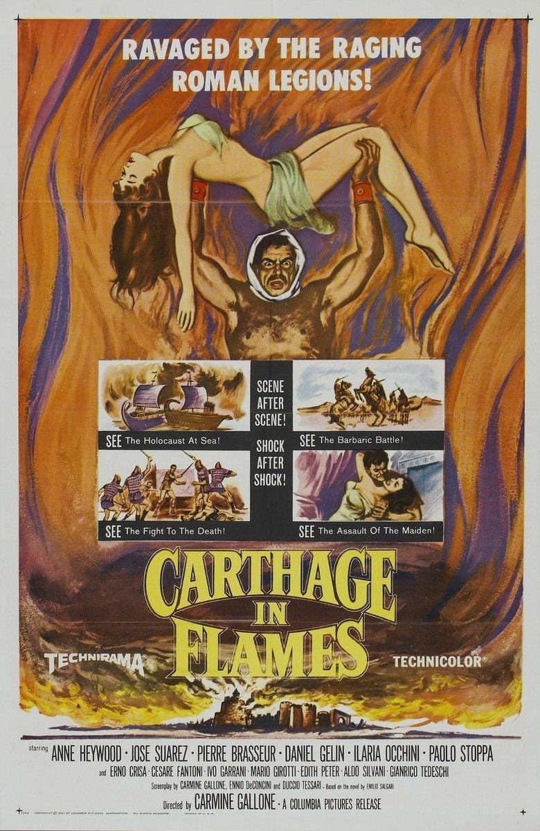 Carthage in Flames movie poster