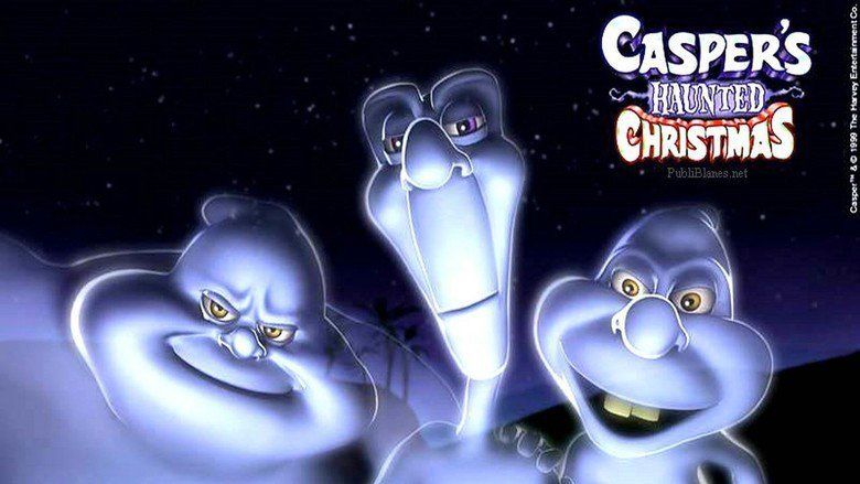 Caspers Haunted Christmas movie scenes