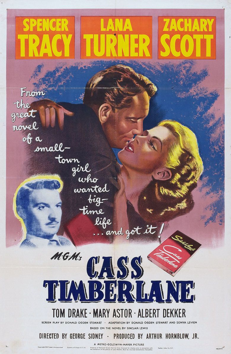 Cass Timberlane movie poster