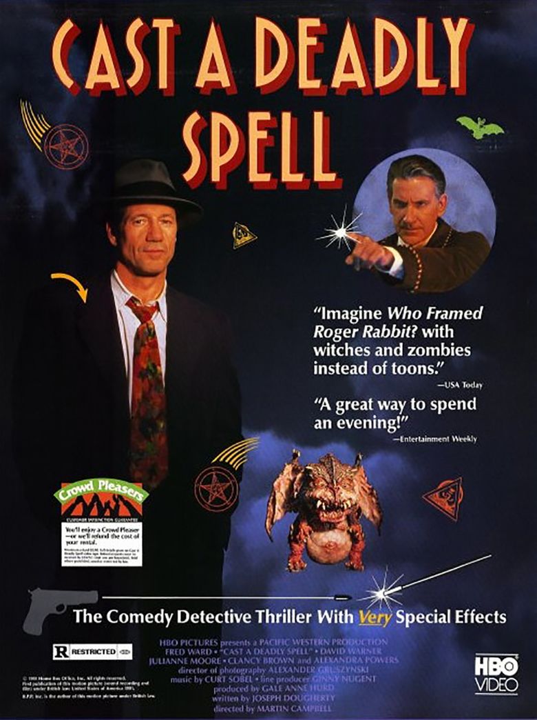 Cast a Deadly Spell movie poster