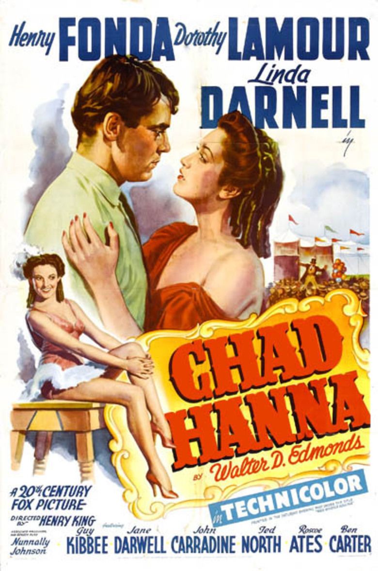 Chad Hanna movie poster