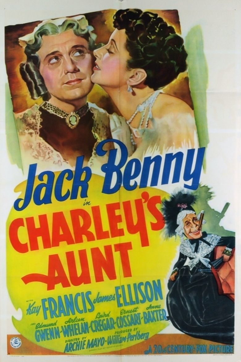 Charleys Aunt (1941 film) movie poster