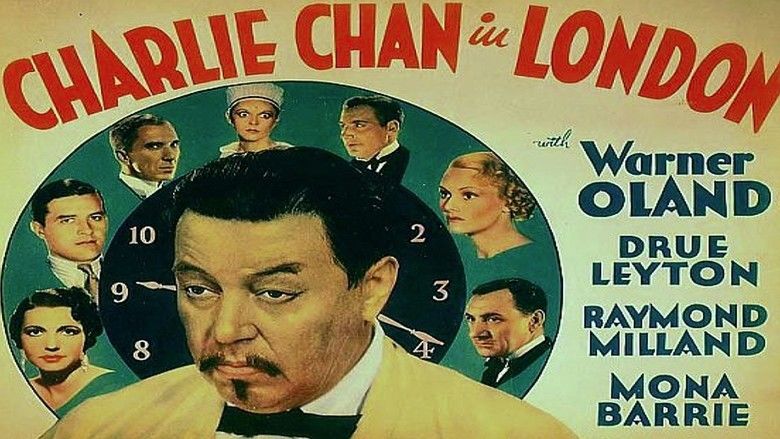 Charlie Chan in London movie scenes