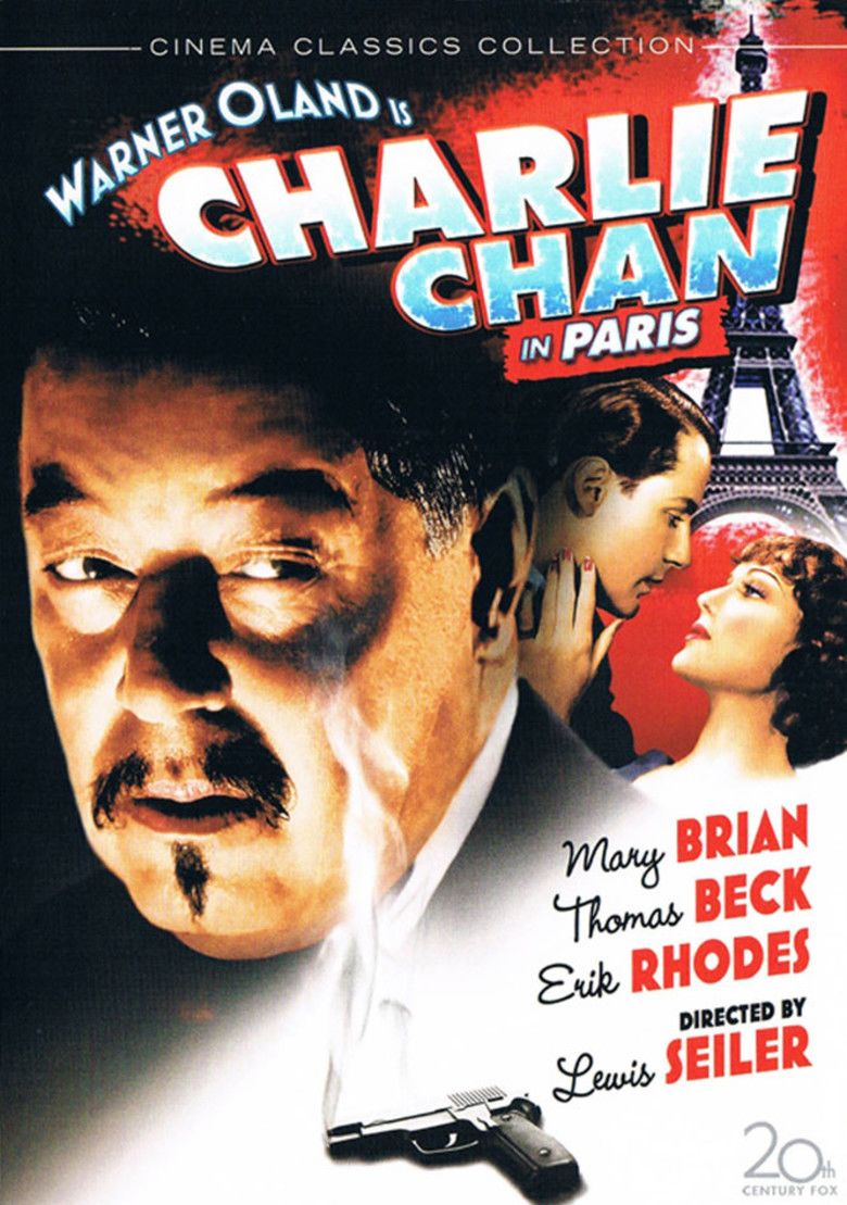 Charlie Chan in Paris movie poster