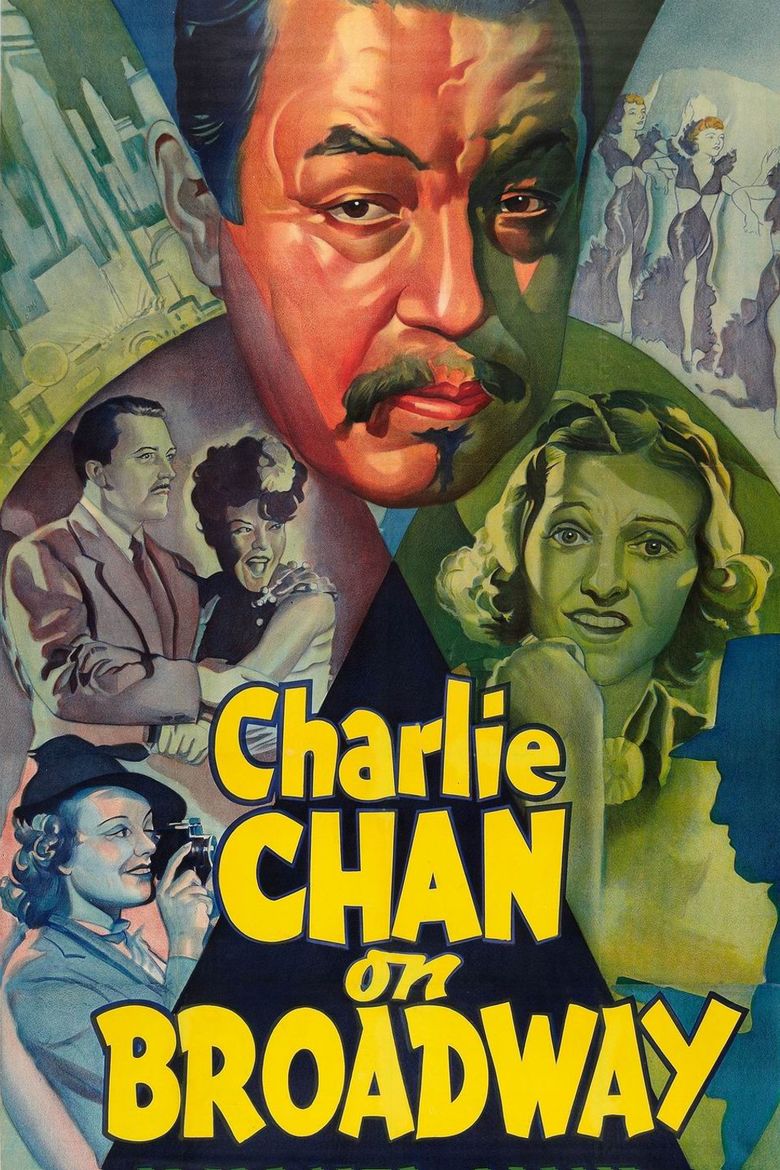 Charlie Chan on Broadway movie poster