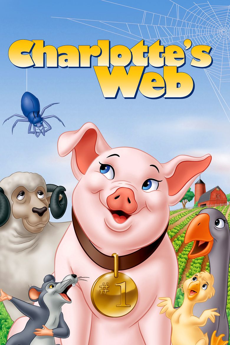 Charlottes Web (1973 film) movie poster